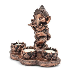 Ganesha Tea Light Candle Holder Showpiece for Home Decorative Showpiece