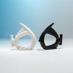 Ceramic New Innovative Handicrafts Tropical Fish Couple Showpiece – Elegant Marine-Themed Home Décor Figurine