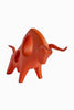 Luxury Hollow Feng Shui Bull Showpieces Set of 2 – Resin Bull Sculptures for Wealth & Success | Elegant Animal Figurines for Living Room, Office Desk, Bedroom & Home Decor (6 x 8 Inch)