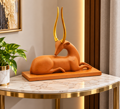 Premium Decorative Deer Sculpture for Home & Office | 20 × 15 Inch