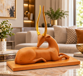 Premium Decorative Deer Sculpture for Home & Office | 20 × 15 Inch