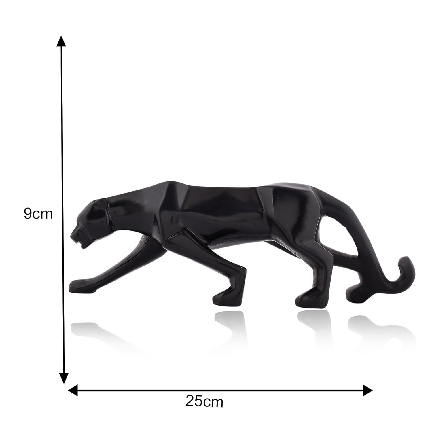 Jaguar Panther Decorative Showpiece – Premium Wildlife Sculpture for Home & Office Décor