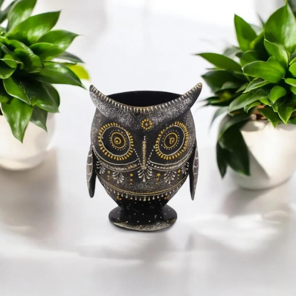 Premium Owl Pen Stand – Desk Organizer for Home & Office