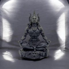 Divine Adiyogi Shiv Ji Statue – Spiritual Lord Shiva Meditation Idol for Home Decor, Temple, Office & Gifting