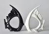 Ceramic New Innovative Handicrafts Tropical Fish Couple Showpiece – Elegant Marine-Themed Home Décor Figurine